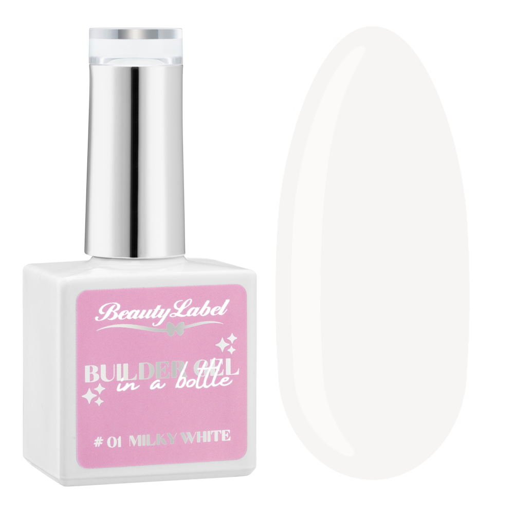 Beauty Label Builder in a bottle #01 Milky White
