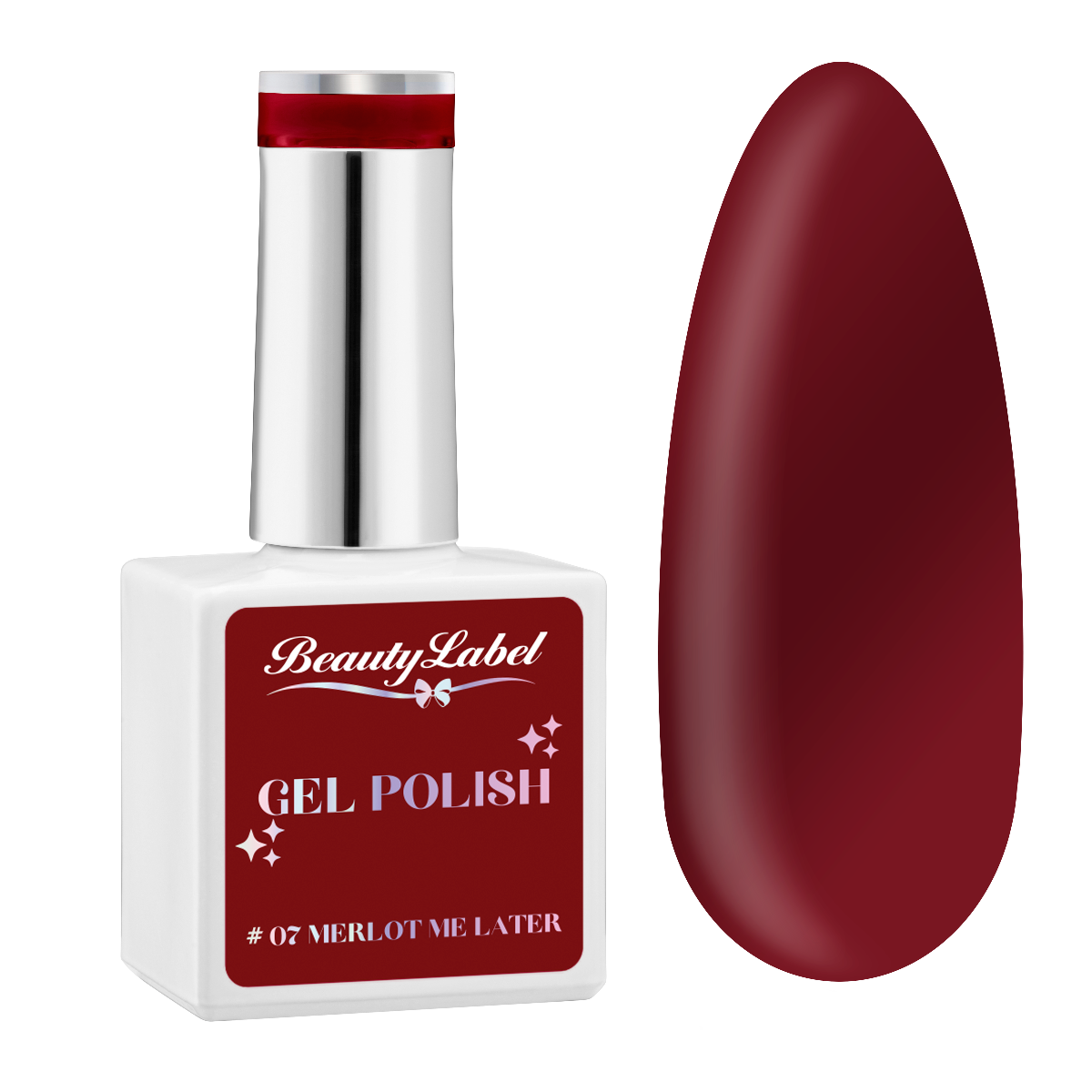 Beauty Label Gelpolish #07 Merlot Me Later - TPO vrij