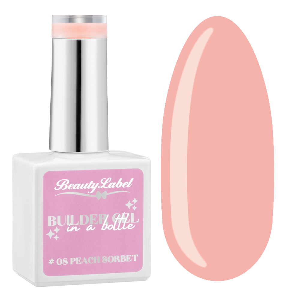 Beauty Label Builder in a bottle #08 Peach Sorbet