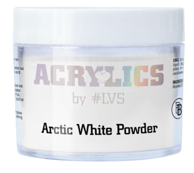 Acrylic Powder Arctic White by #LVS 