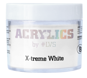 Loveness- Acrylic Powder X-treme White by #LVS
