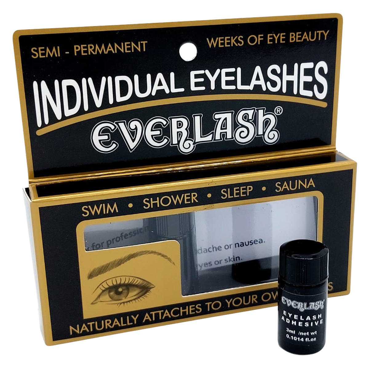 Everlash lijm zwart