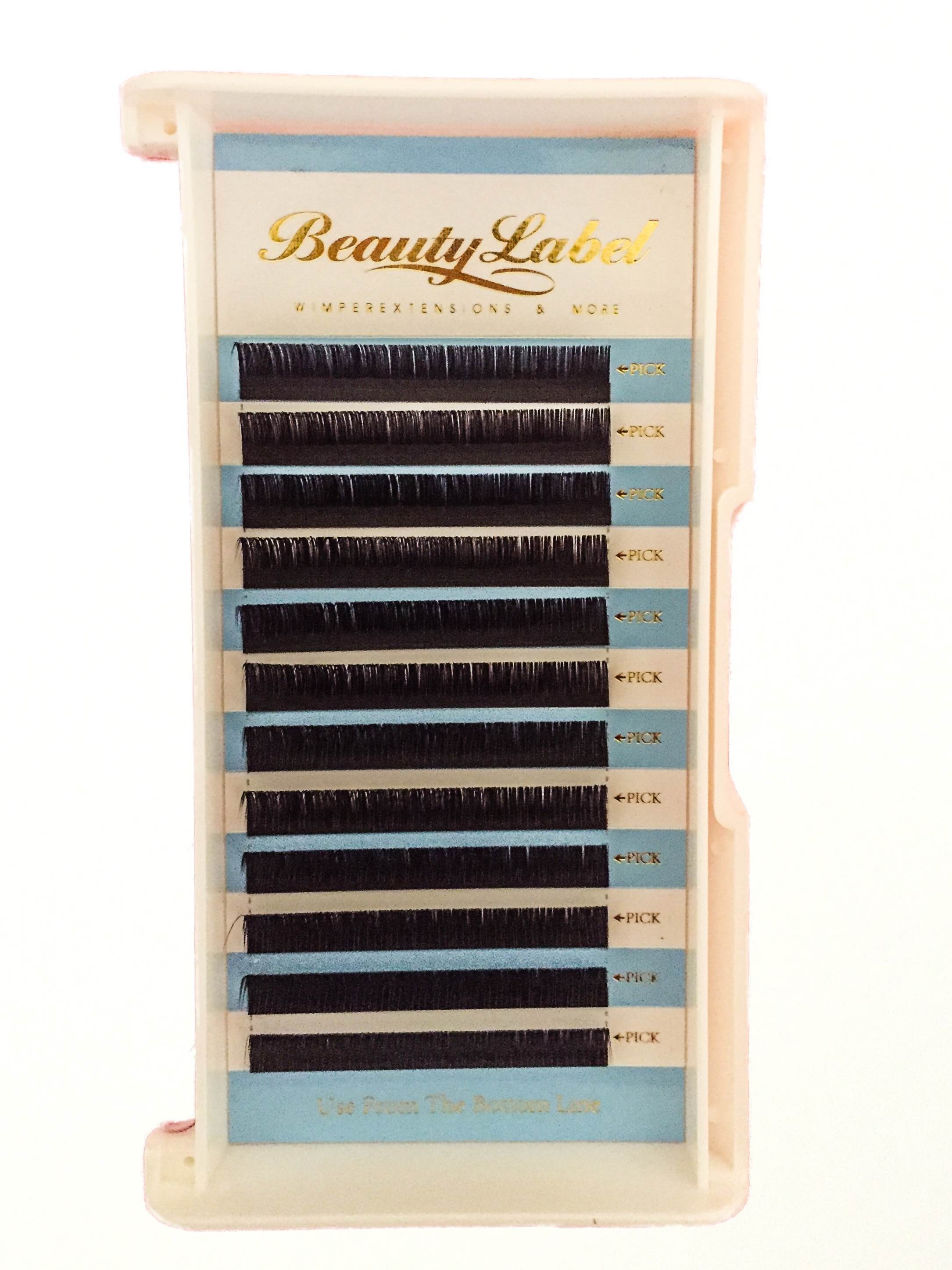 Beauty Label Luxury Lashes D krul 0.07, volume wimpers met verschillende lengtes op 1 strip voor nog meer volume! bedoeld voor p