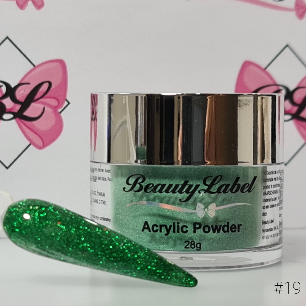 Beauty Label Acrylic Color Powder #19