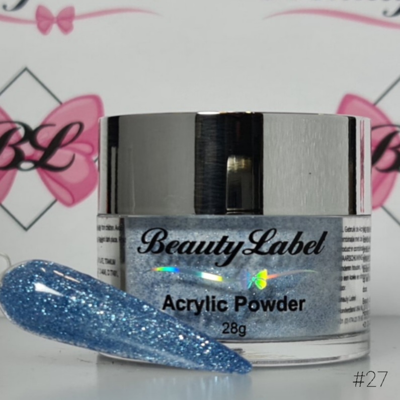 Beauty Label Color Acrylic Powder #27