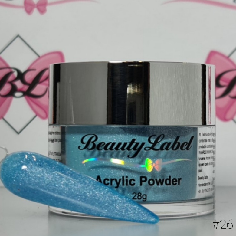 Beauty Label Color Acrylic Powder #26
