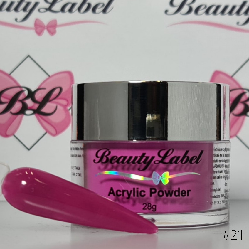 Beauty Label Acrylic Color Powder #21