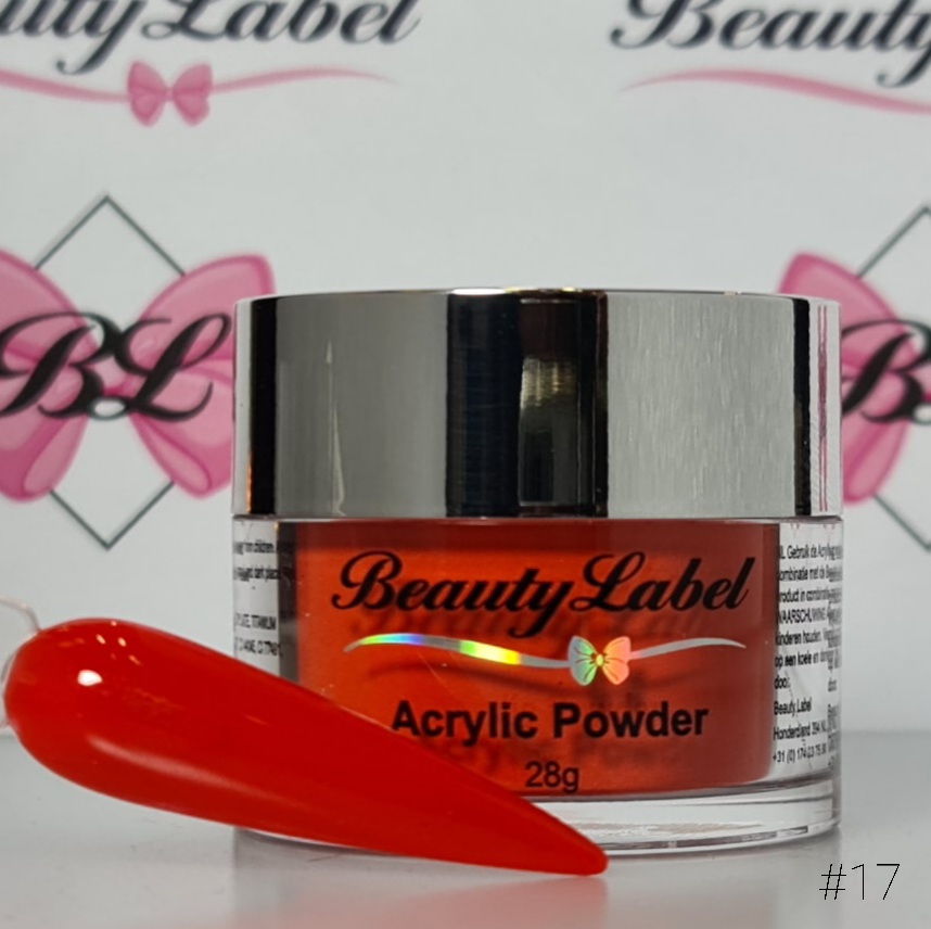 Beauty Label Acrylic Color Powder #17