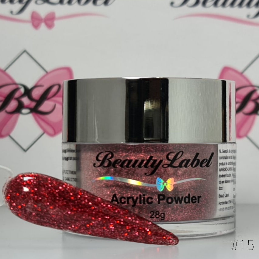 Beauty Label Acrylic Color Powder #15