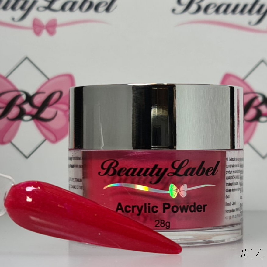 Beauty Label Acrylic Color Powder #14