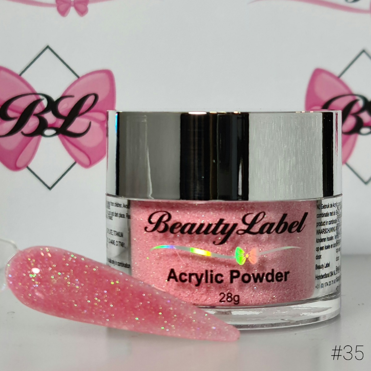 Beauty Label Color Acrylic Powders #35