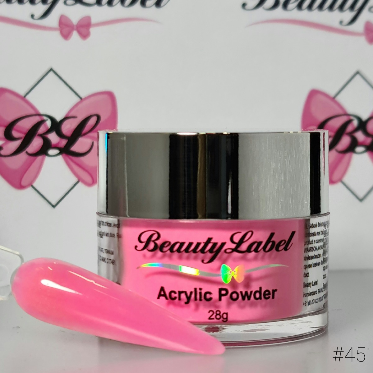 Beauty Label Color Acrylic Powders #45