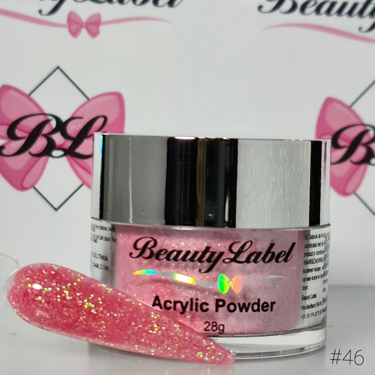 Beauty Label Color Acrylic Powders #46