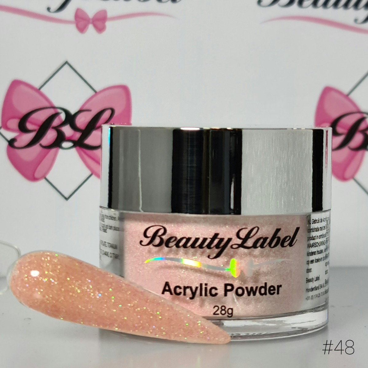 Beauty Label Color Acrylic Powders #48