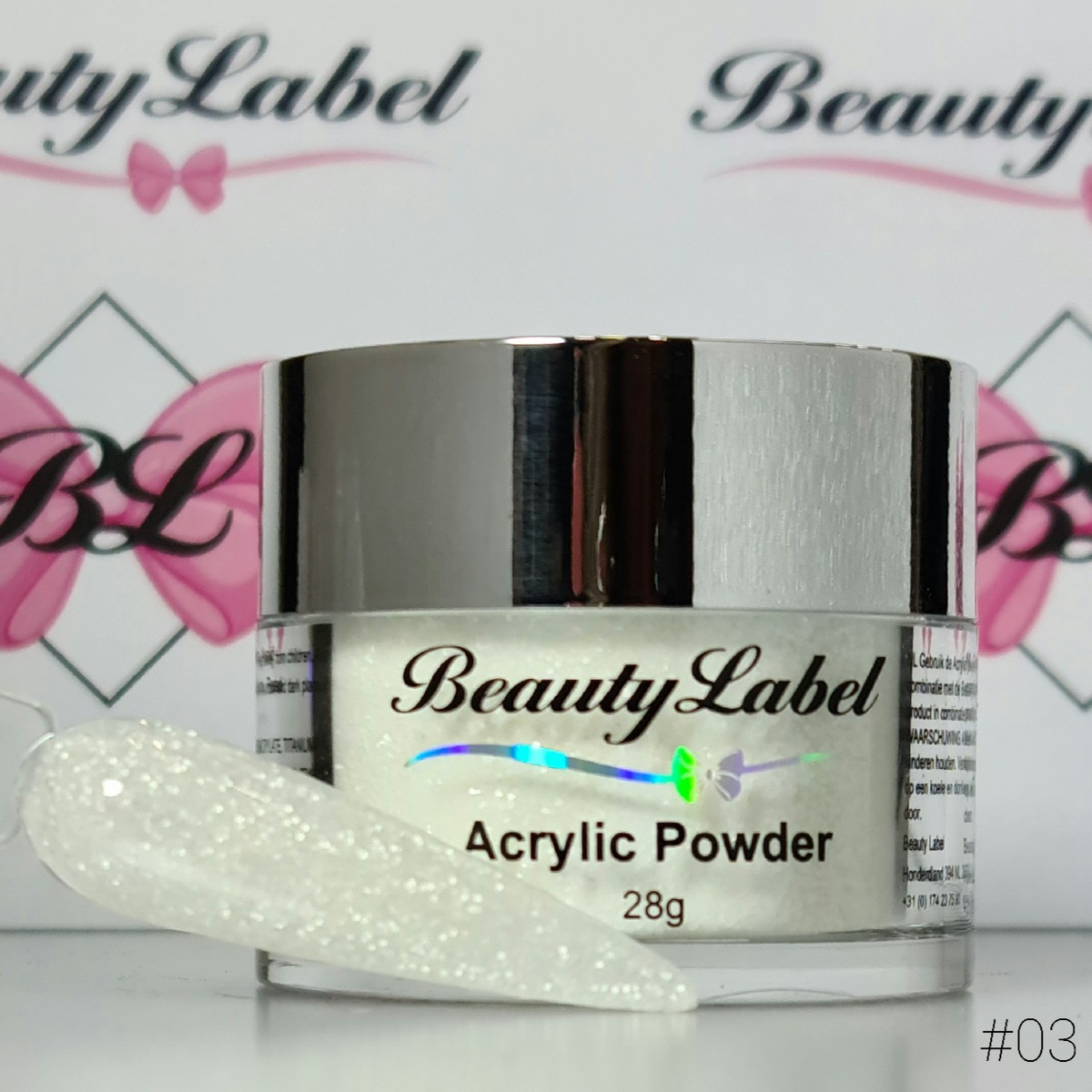 Beauty Label Acrylic Color Powder #03