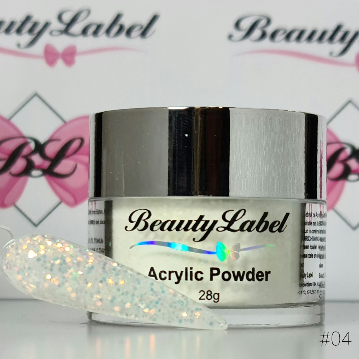 Beauty Label Acrylic Color Powder #04