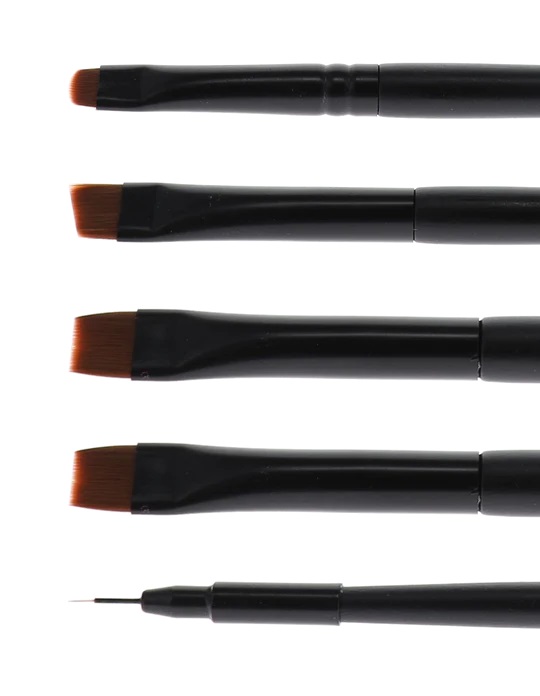 Beautiful Brows & Lashes Precision Artistry Brushes 5st