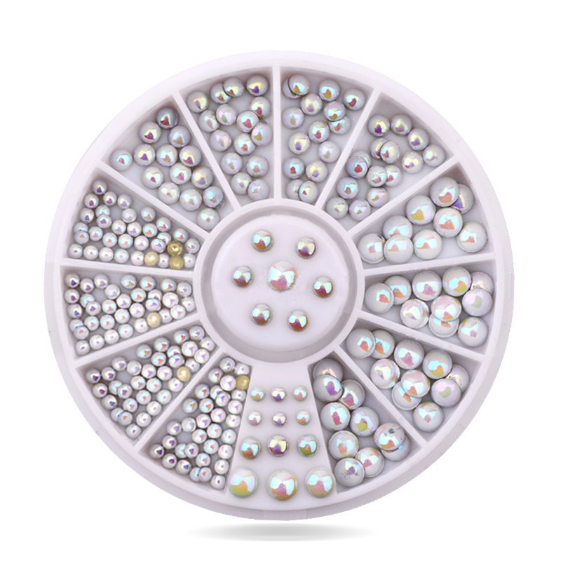 Parel wheel verschillende maatjes