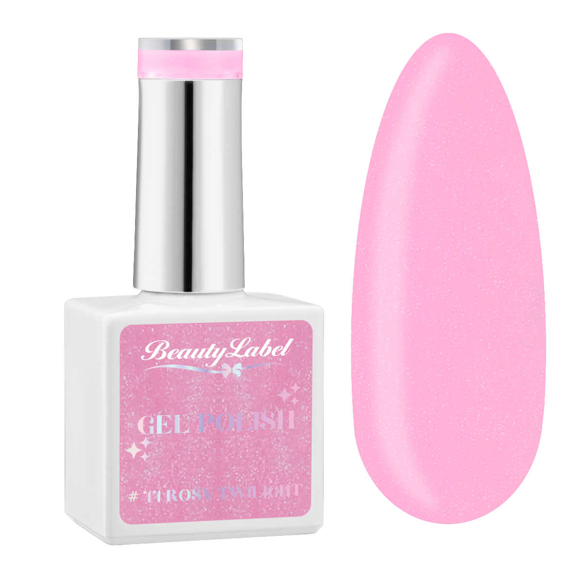 Beauty Label gellak 44 in een klassieke rode kleur, perfect voor een tijdloze en elegante nagellook