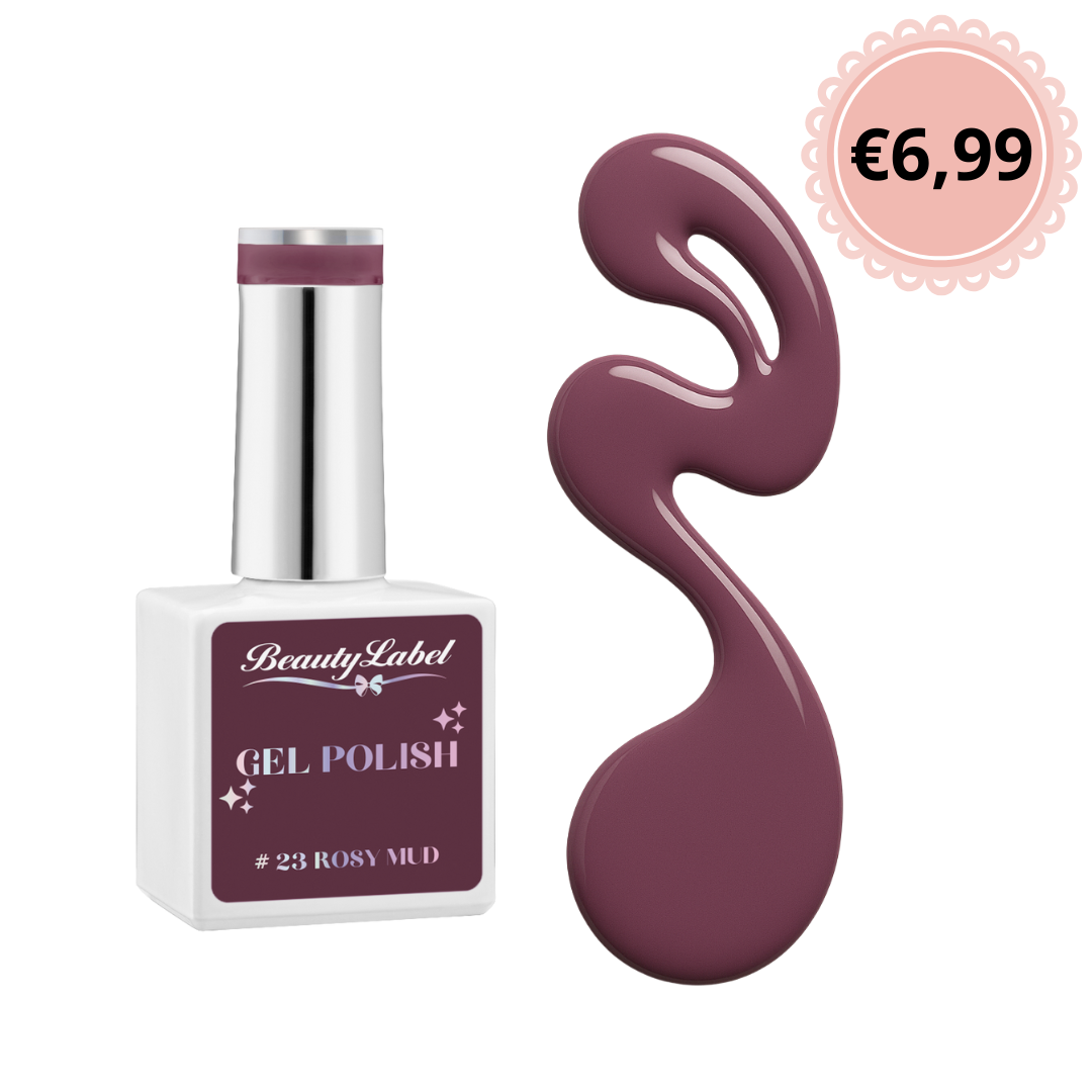 Beauty Label Gelpolish #23 Rosy Mud - TPO vrij
