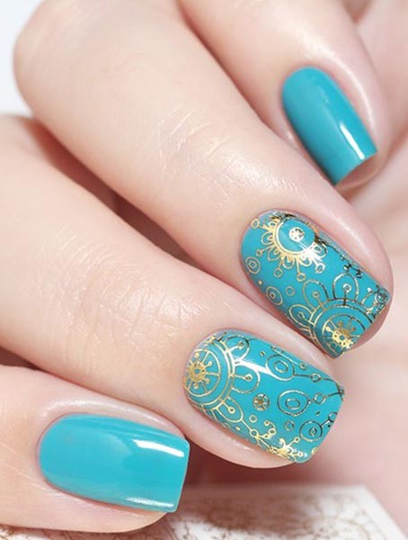 Quida water decal F 120 gold