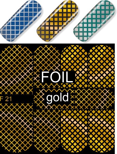 Quida water decal F21 gold