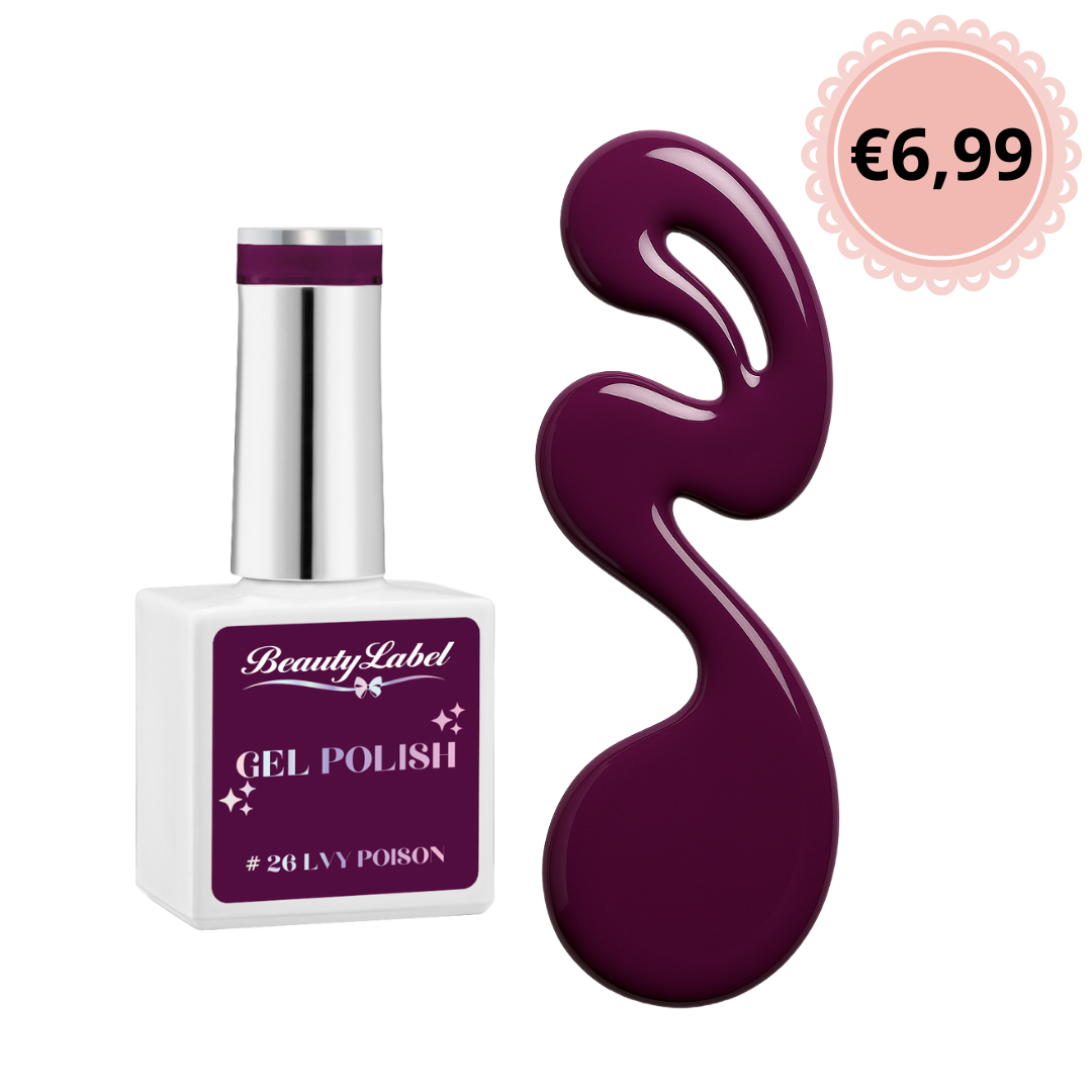 Beauty Label Gelpolish #26  Ivy Poison TPO vrij