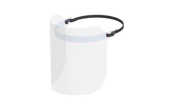 Face shields per 5 stuks