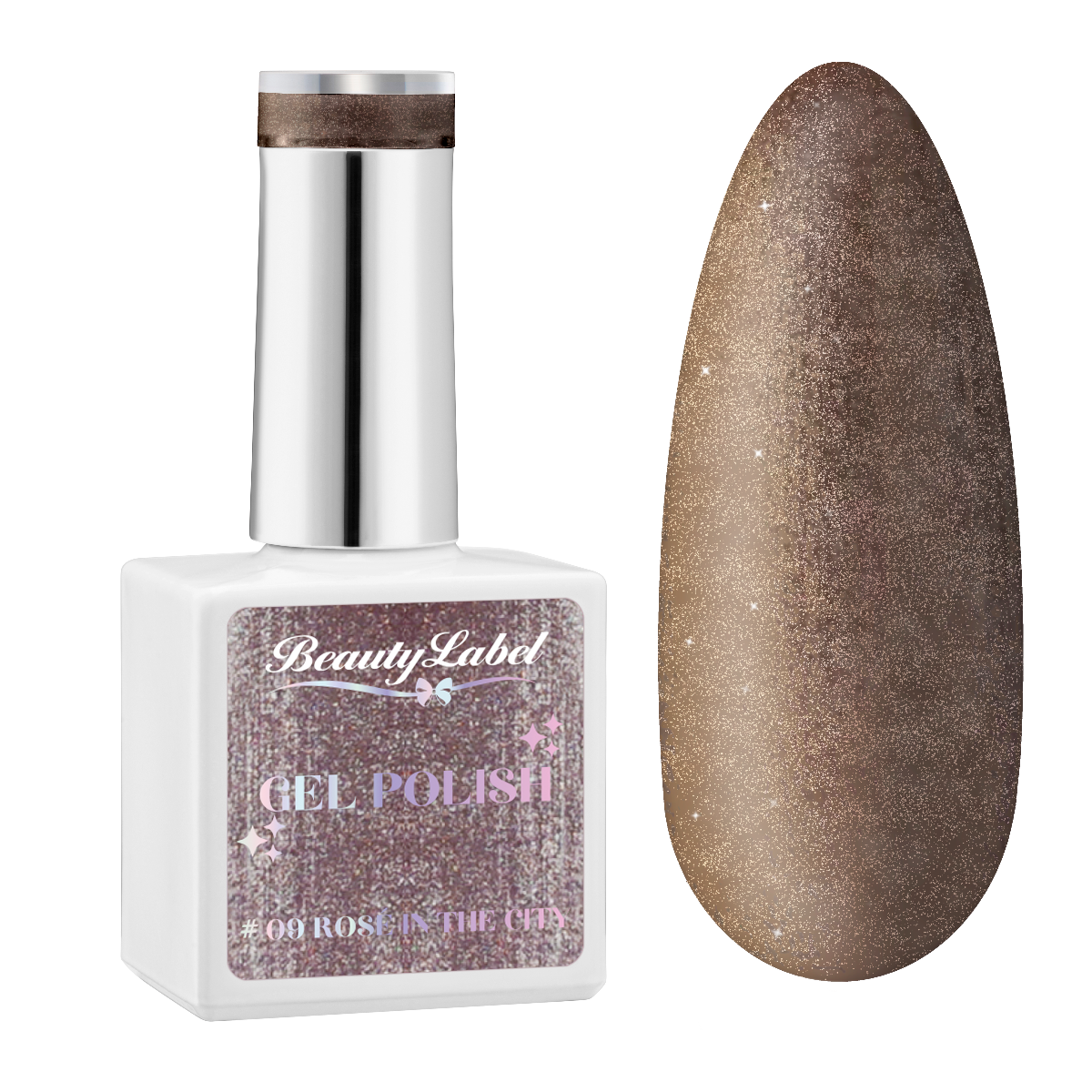 Beauty Label Gelpolish #09 Rosé in the City - TPO vrij