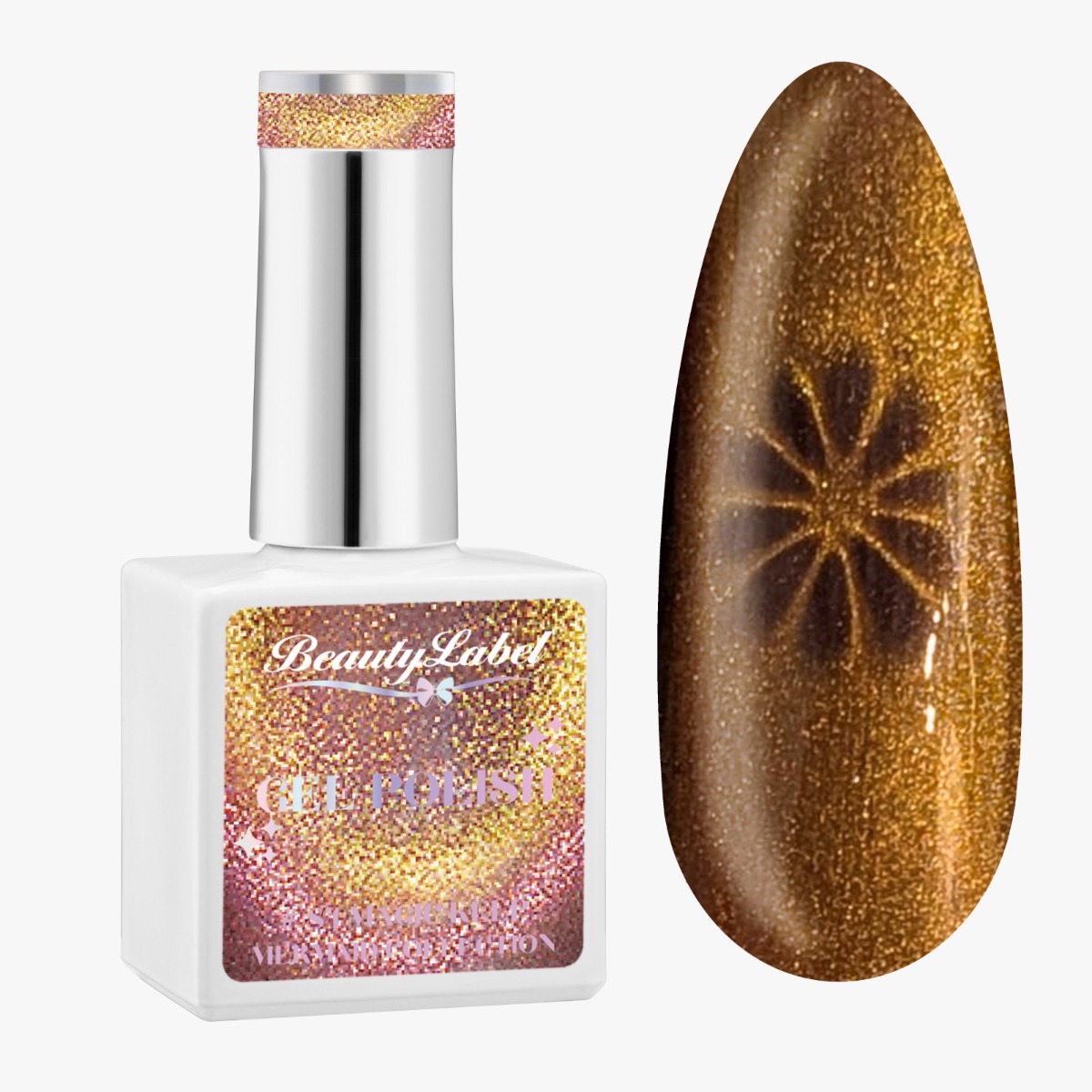 Beauty Label Mermaid Cat Eye Gelpolish #84 - Magic Kelp 