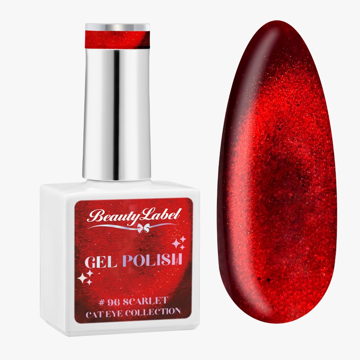 Beauty Label Cat Eye Gelpolish #96 Scarlet 