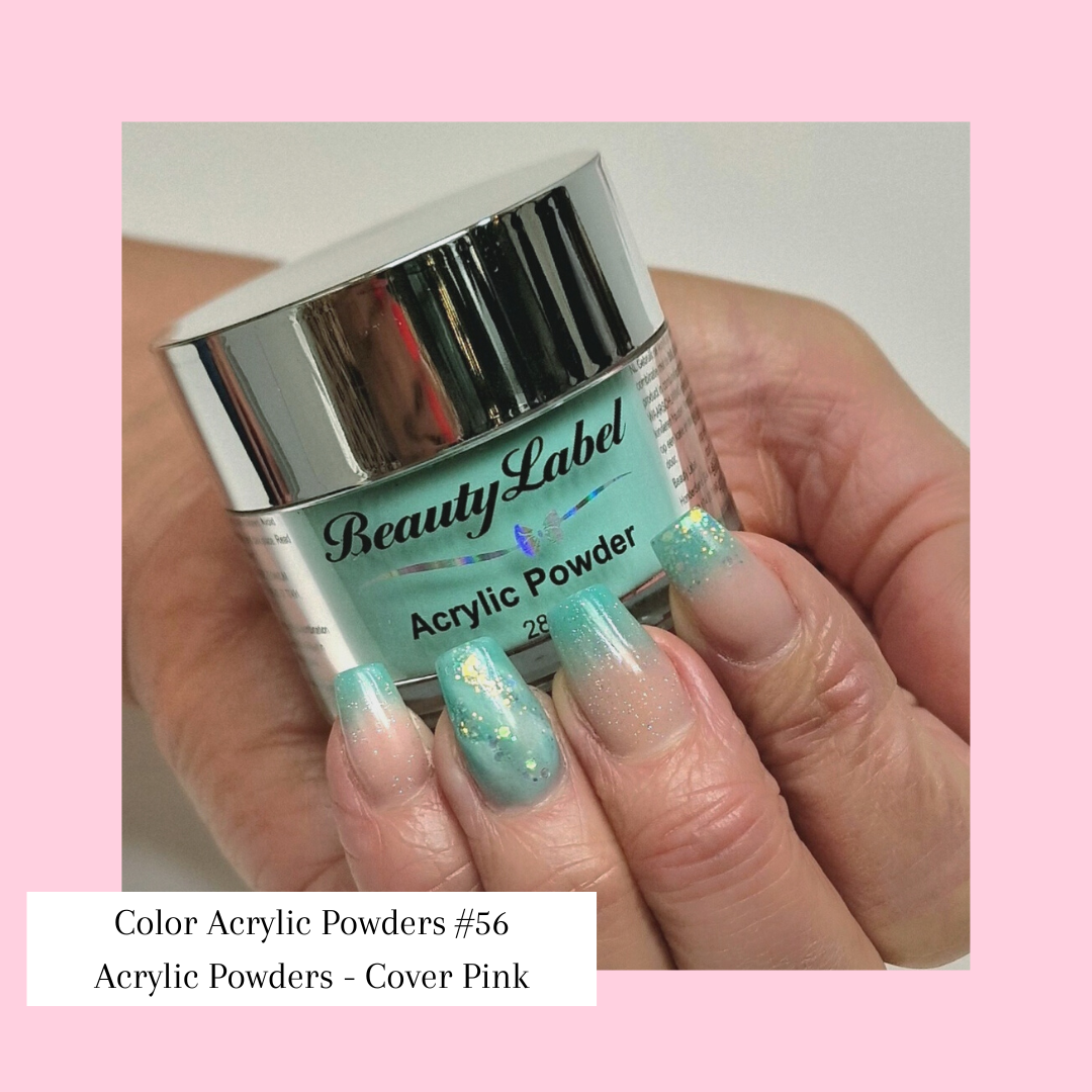 Beauty Label Color Acrylic Powders #56