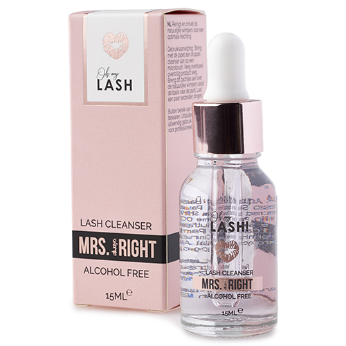 Oh My Lash -MRS. (ALWAYS) RIGHT – Alcohol Free Lash Cleaner 15ml