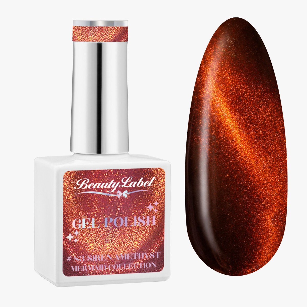 Beauty Label Mermaid Cat Eye Gelpolish #83 - Siren Amethyst 