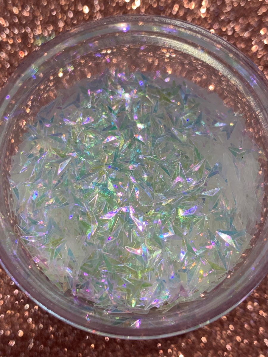 Arrow Shaped Glitter Translucent 30g
