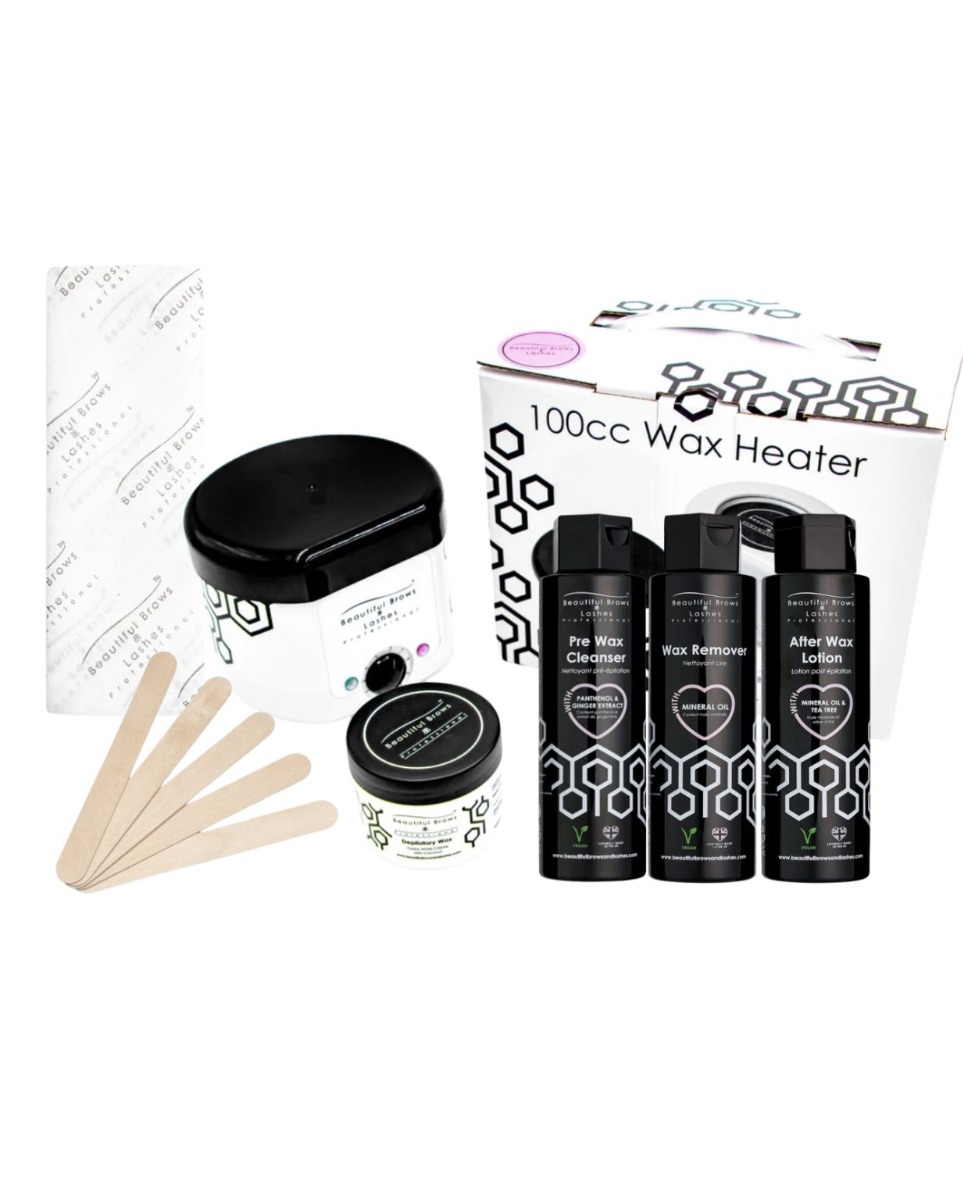 Beautiful Brows & Lashes Wax Kit