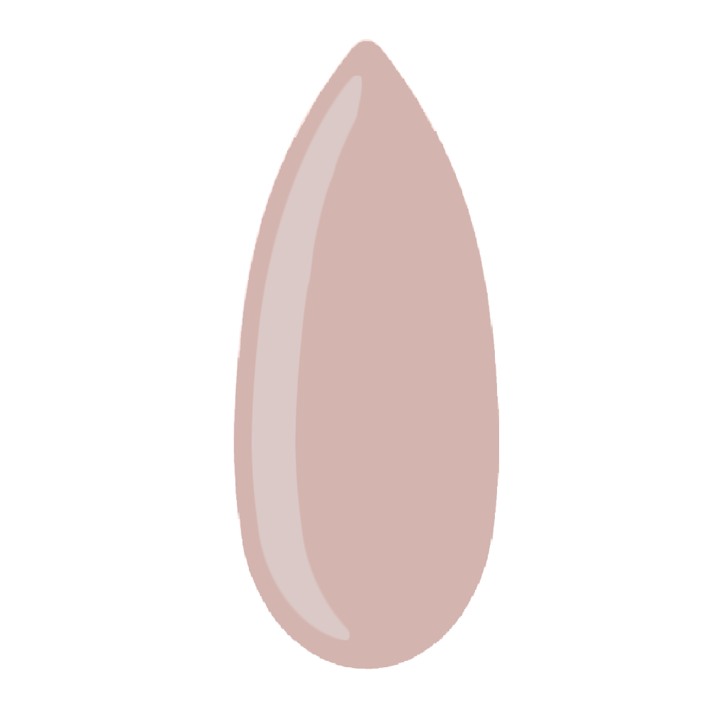 Beauty Label Acrylic Powders - Cover Taupe, een taupe acrylpoeder voor het creëren van een elegante, dekkende nagelbasis met een subtiele, neutrale tint.