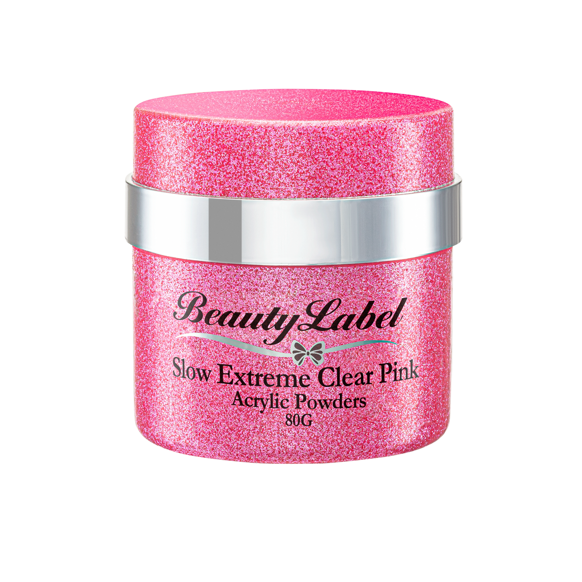 Beauty Label Acrylic Powders - Slow Extreme Clear Pink 