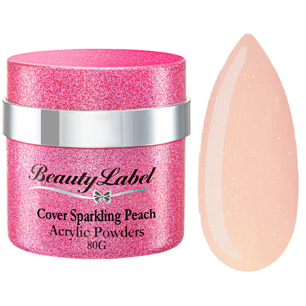 Beauty Label Acrylic Powders - Cover Sparkling Peach