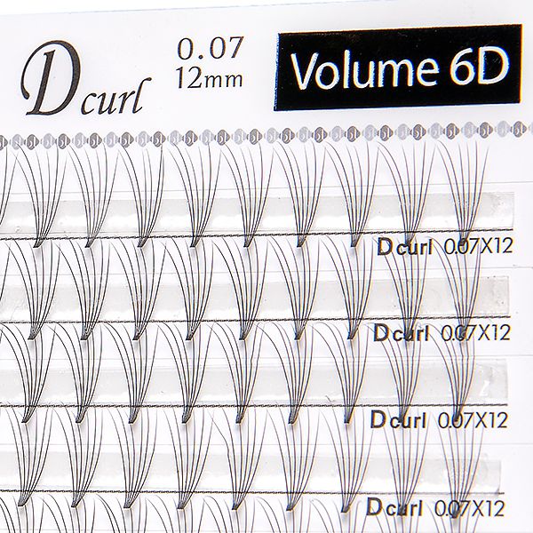 Blink BL Lashes -6D Pre-Made Volume D 0.07