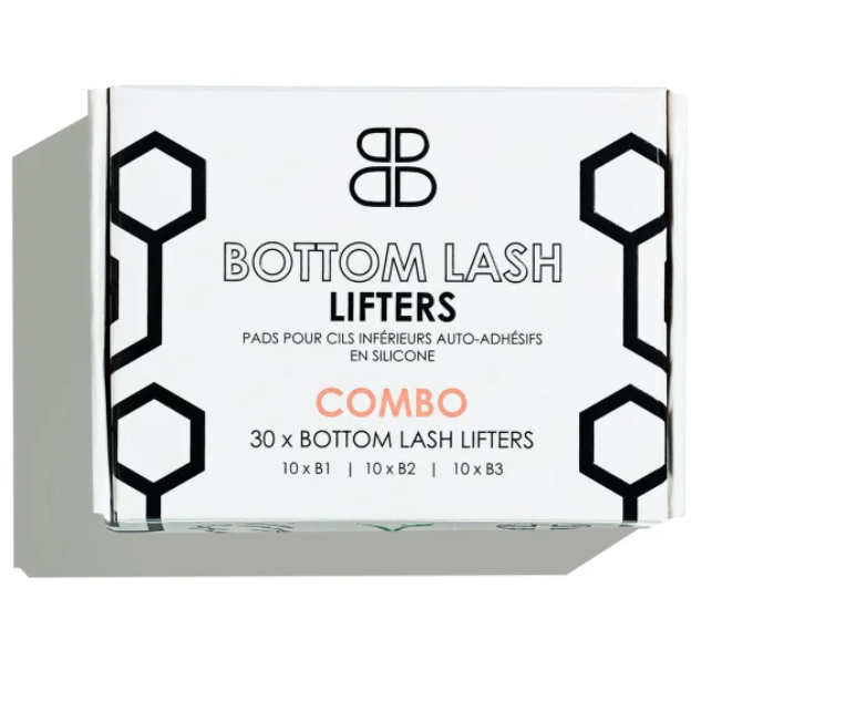 Beautiful Brows & lashes Bottom Lash Lifters Combo 30 Stuks