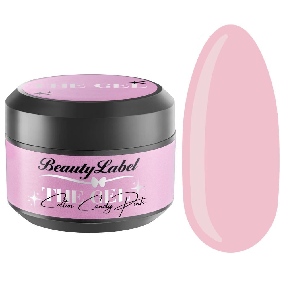 Beauty Label Builder Gel - Cotton Candy Pink - 30g - TPO vrij
