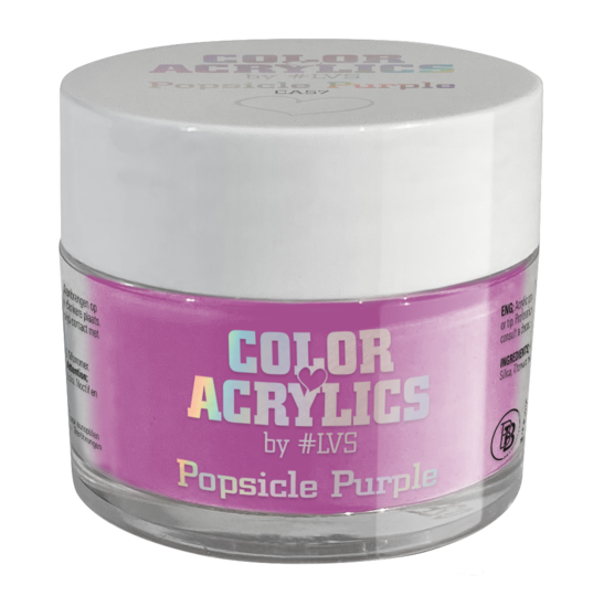 Color Acrylics by #LVS | CA57 Popsicle Purple 7g