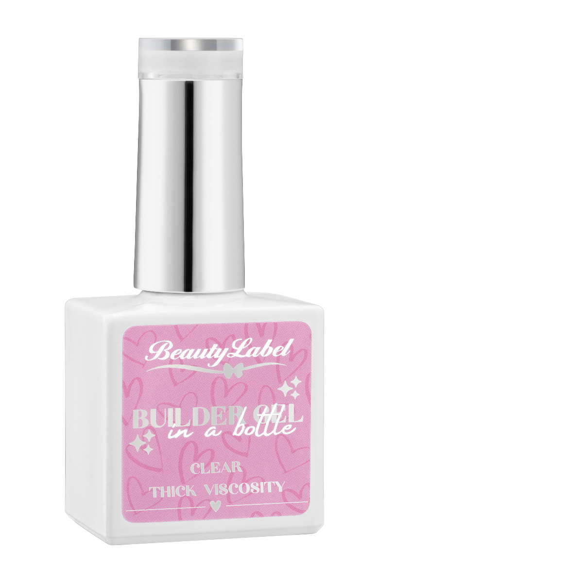 Beauty Label Builder in a bottle Clear thick viscosity