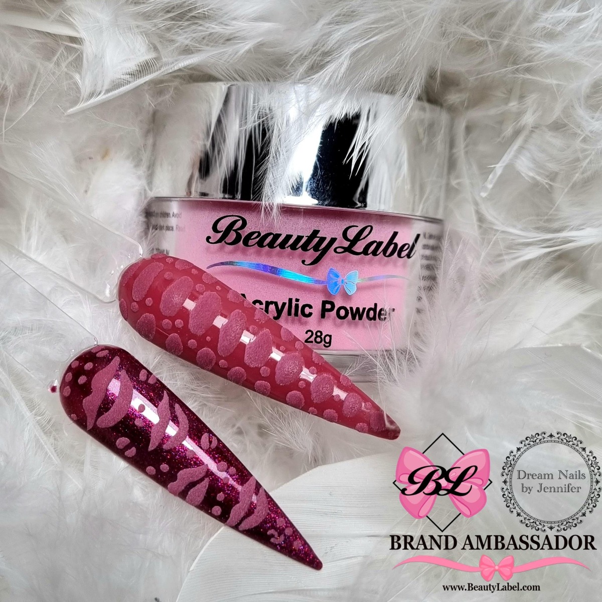 Beauty Label Color Acrylic Powder #30