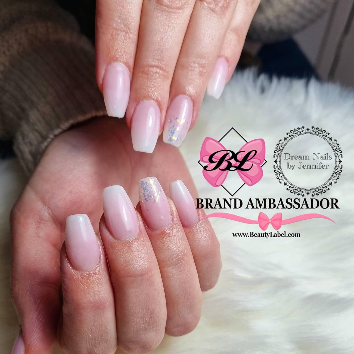 Beauty Label Acrylic Powder - Cover Sweet Pink