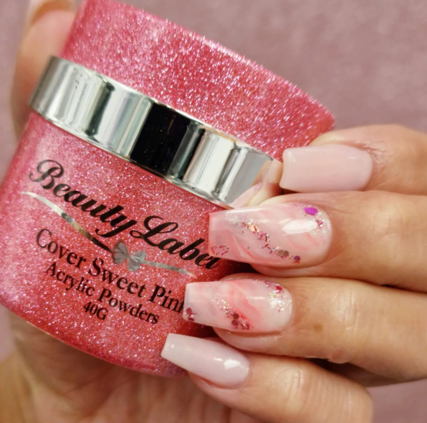 Beauty Label Acrylic Powder - Cover Sweet Pink