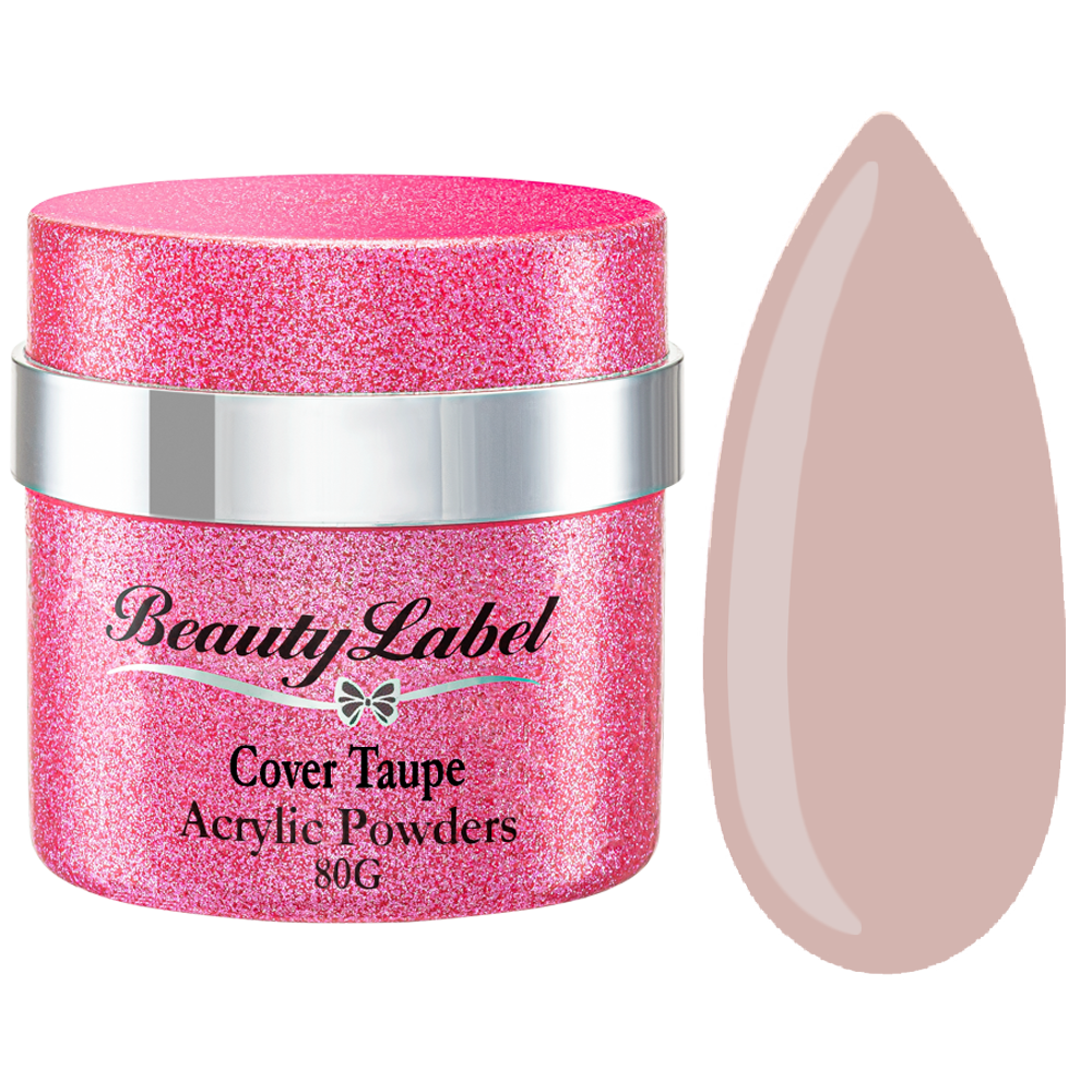 Beauty Label Acrylic Powders - Cover Taupe