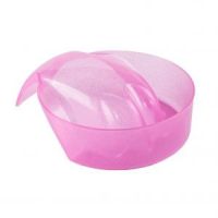 Manicure bowl glitter roze