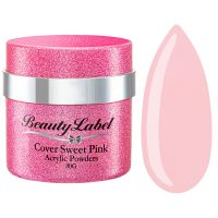 Hier is de Cover Sweet Pink gebruikt met de Shimmer Top Coat By Beauty Label